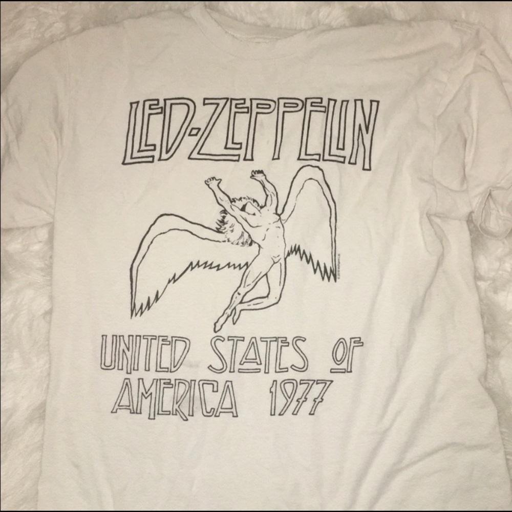 Brandy Melville Led Zeppelin Band Tee